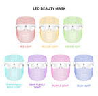 7 Color LED Mask Red Light Therapy Skin Rejuvenation Massager Beauty Home Skin Face Whitening Anti Aging SPA Device